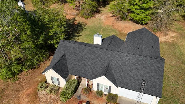GAF shingle roof completed project