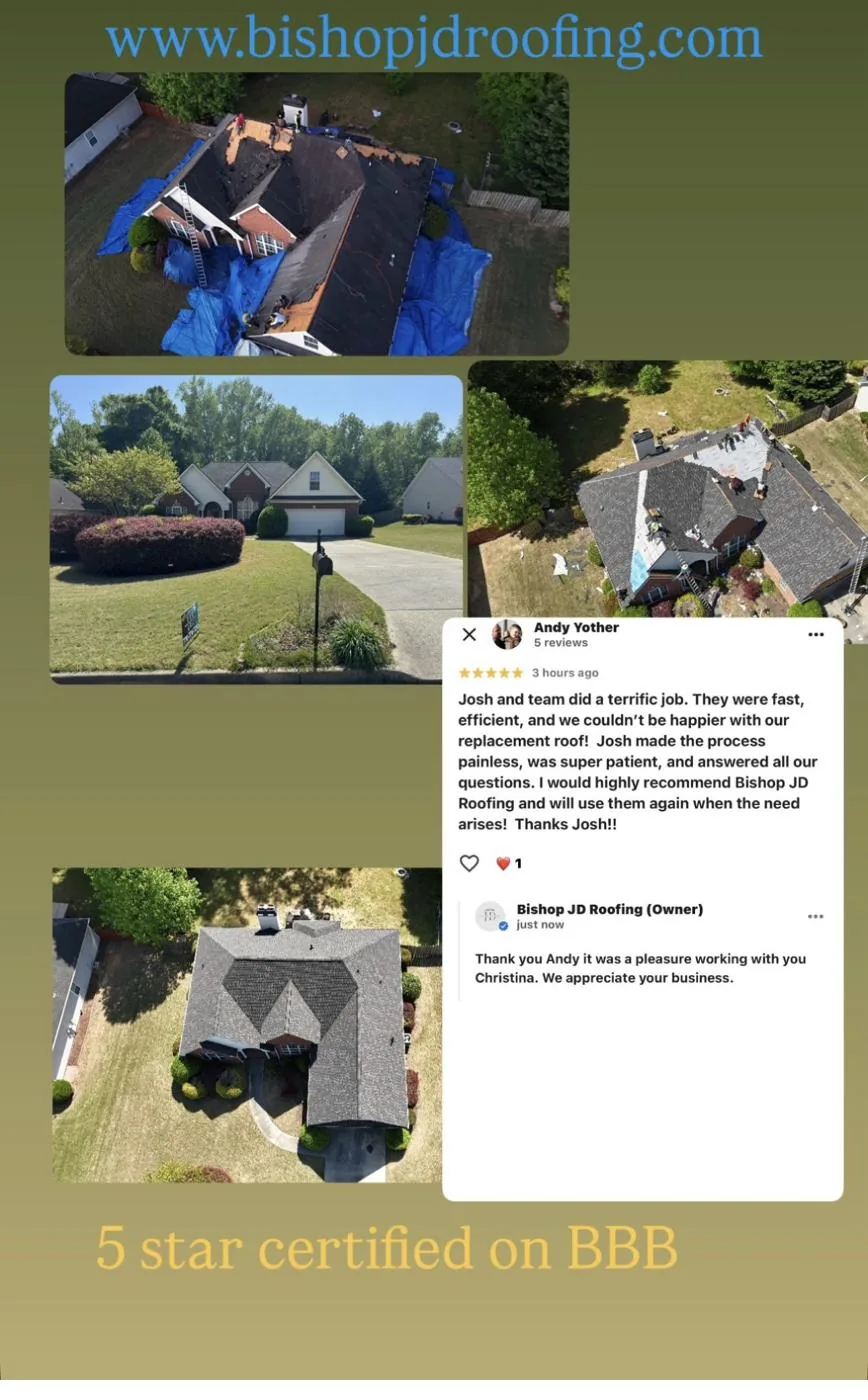 Full roof replacement in Suwanee