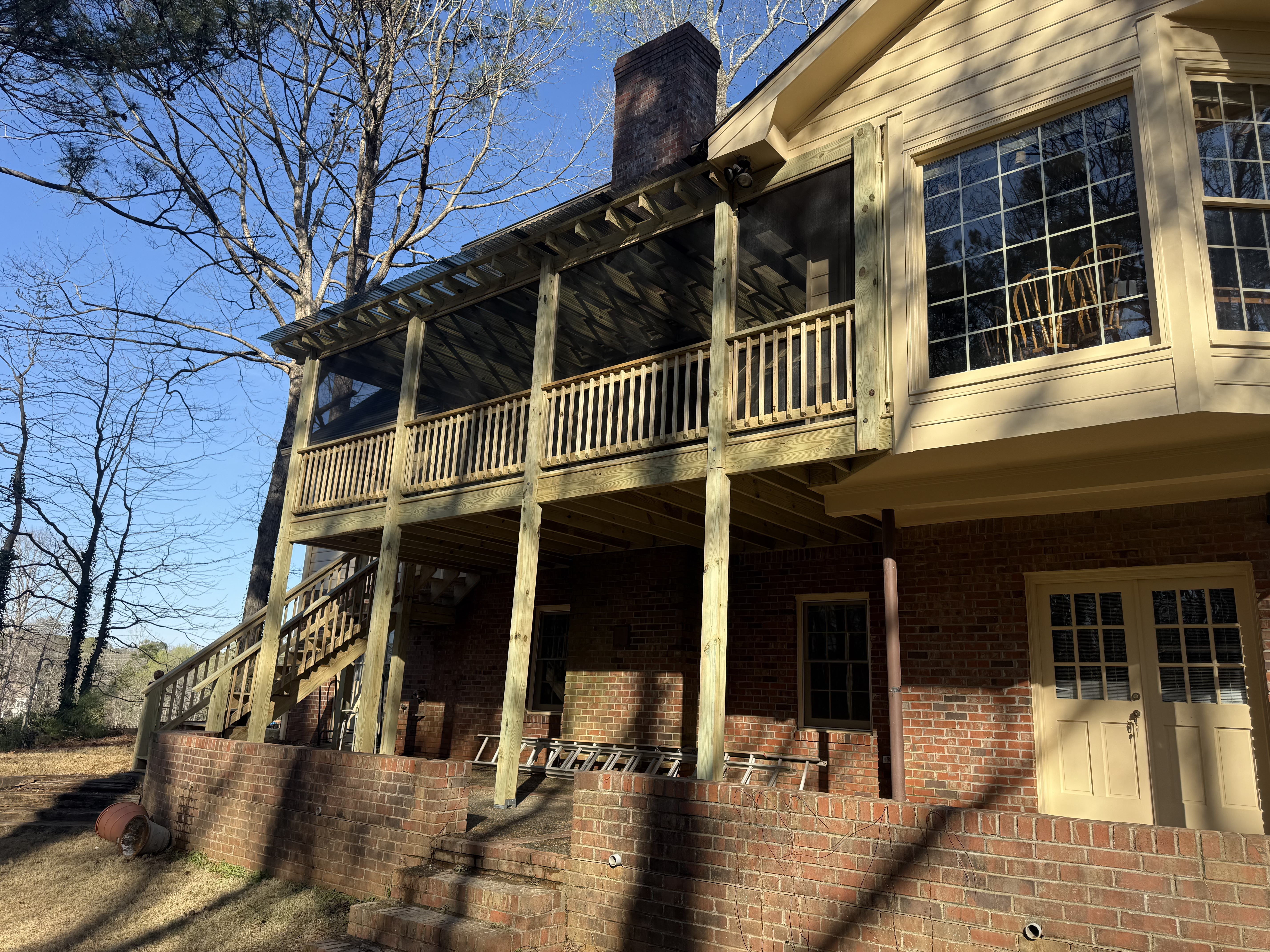 Deck after complete renovation