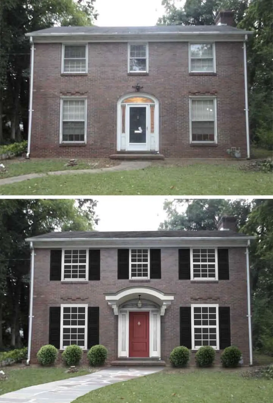 Exterior painting project by Bishop JD Roofing