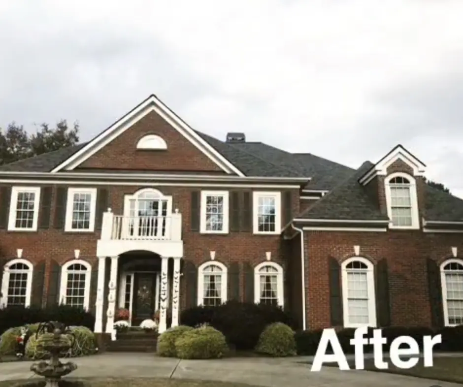 Completed new roof installation