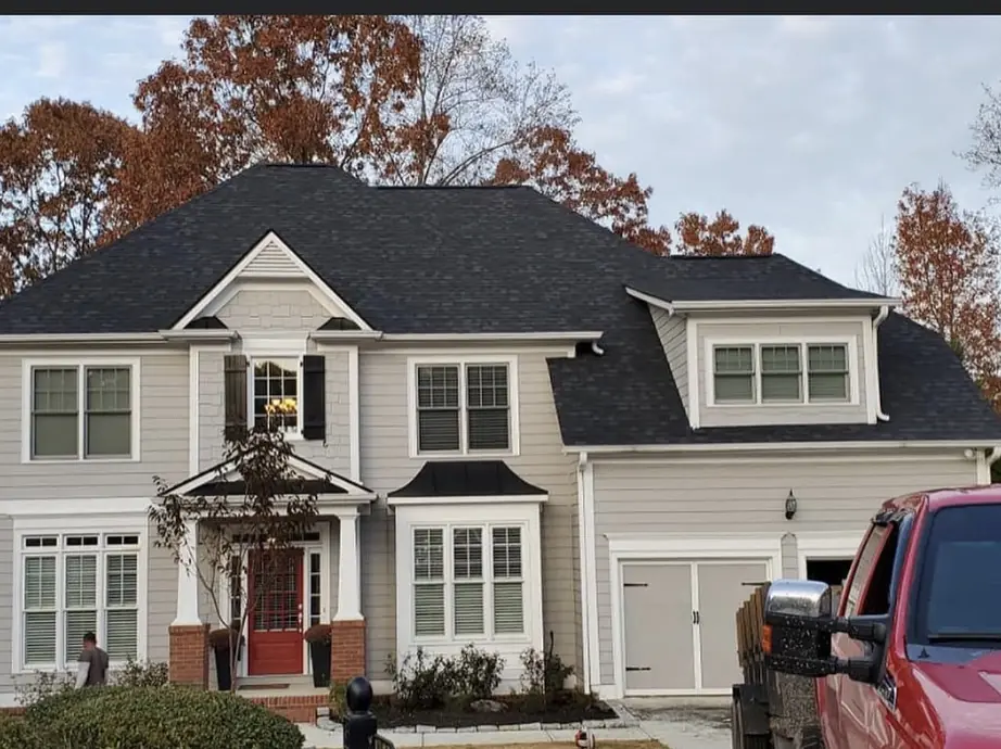 Brand new residential roof